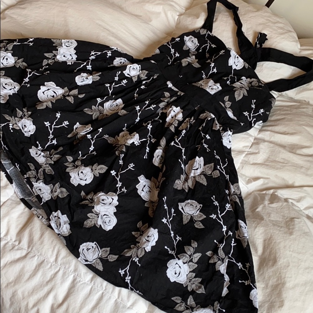 Floral Halter Dress